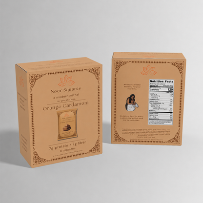 Orange Cardamom Squares — 6-Pack