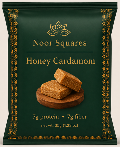 Honey Cardamom Squares — 6-Pack