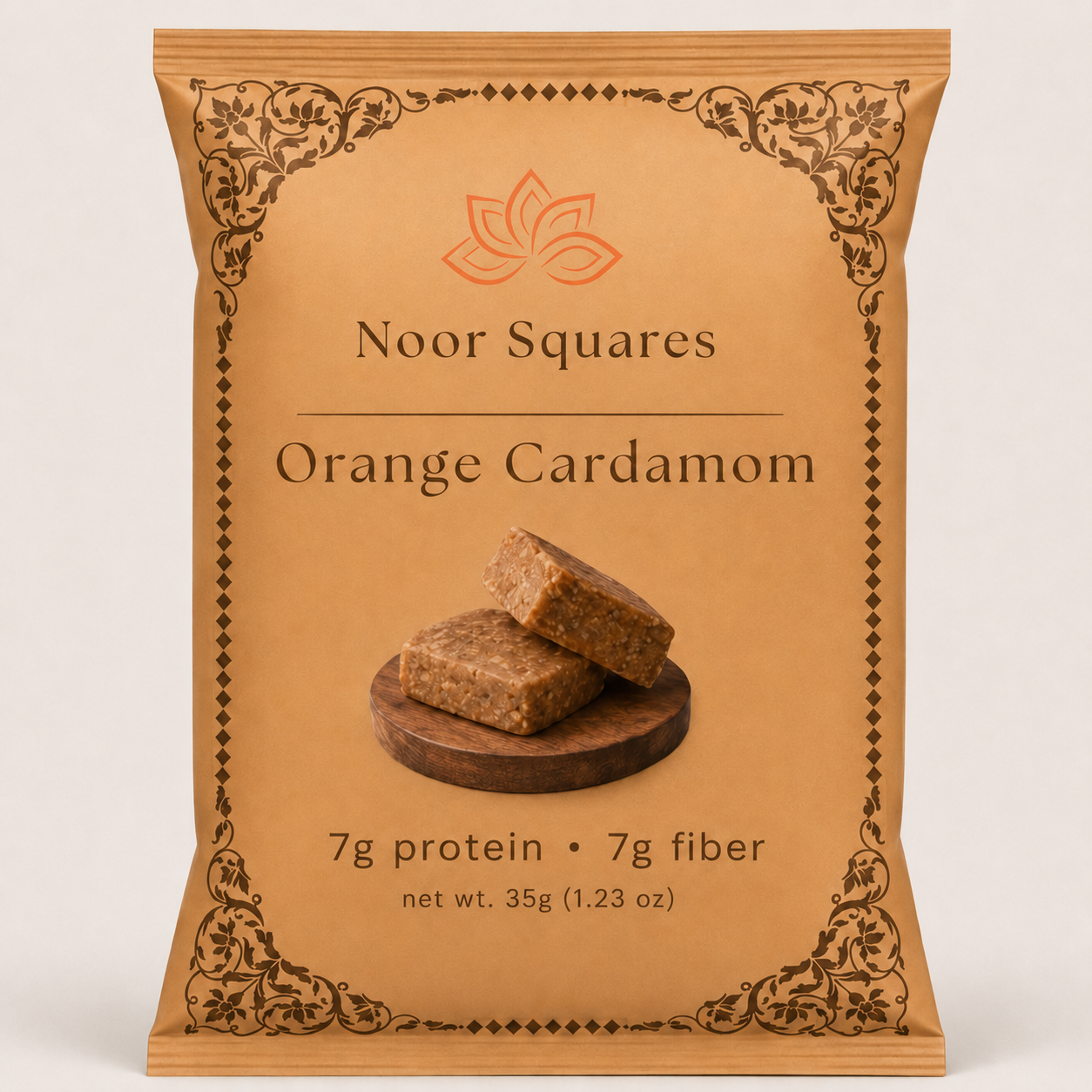 Orange Cardamom Squares — 6-Pack