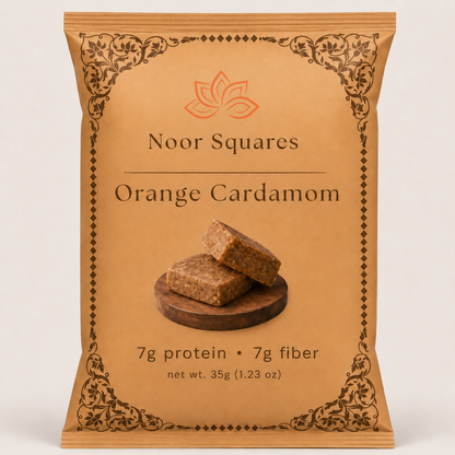 Orange Cardamom Squares — 6-Pack