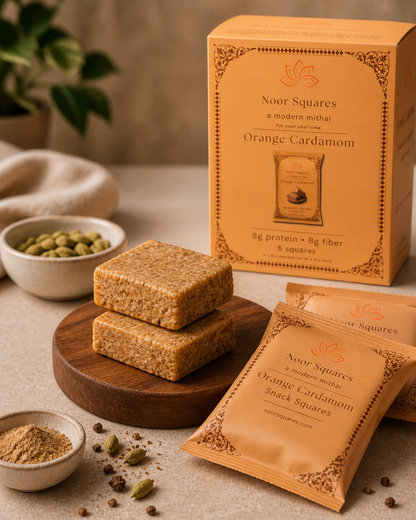 Orange Cardamom Squares — 6-Pack